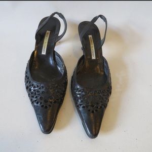 Manolo Blahnik Black Heels with Box